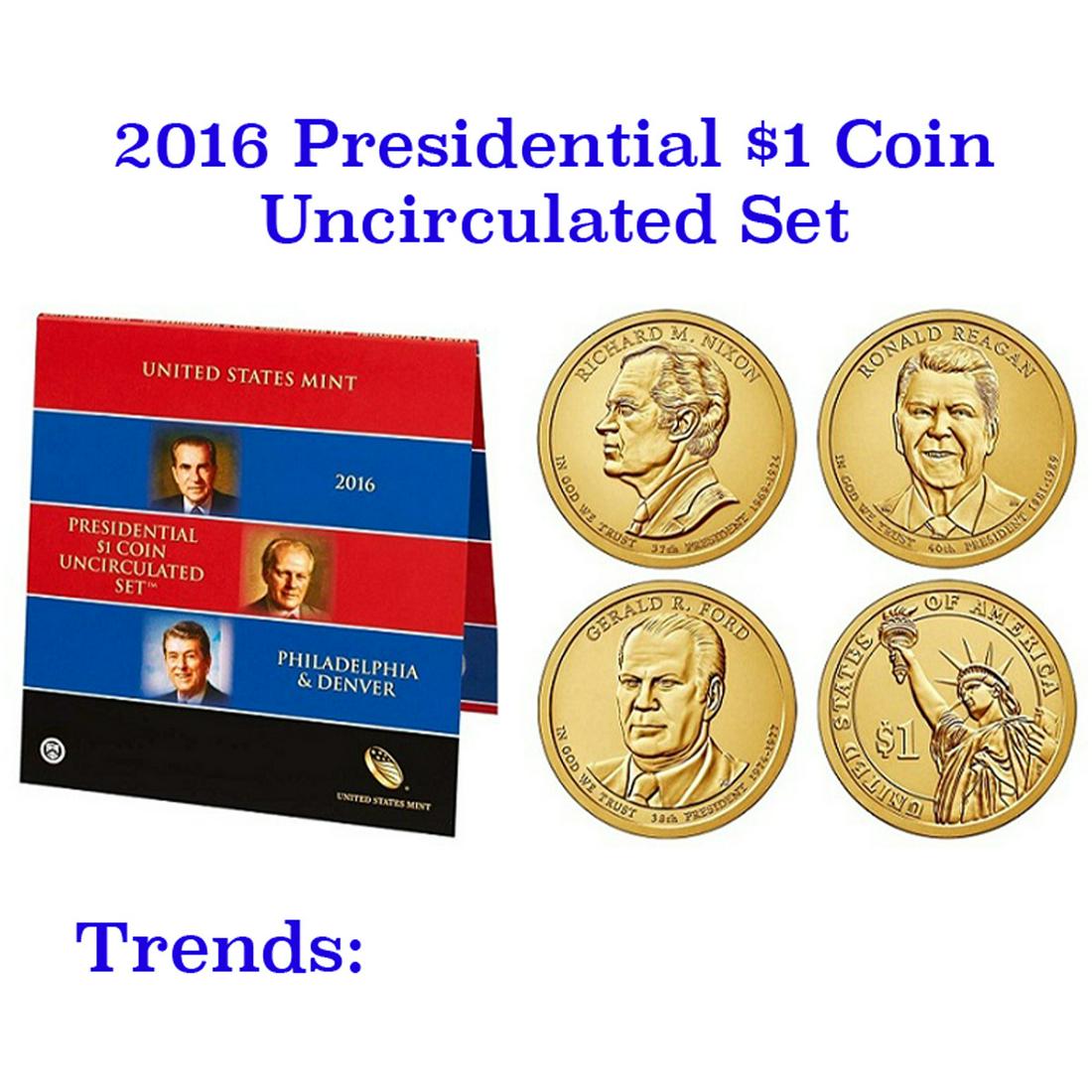 2016 United States Mint Presidential $1 Coin (1 of 1)