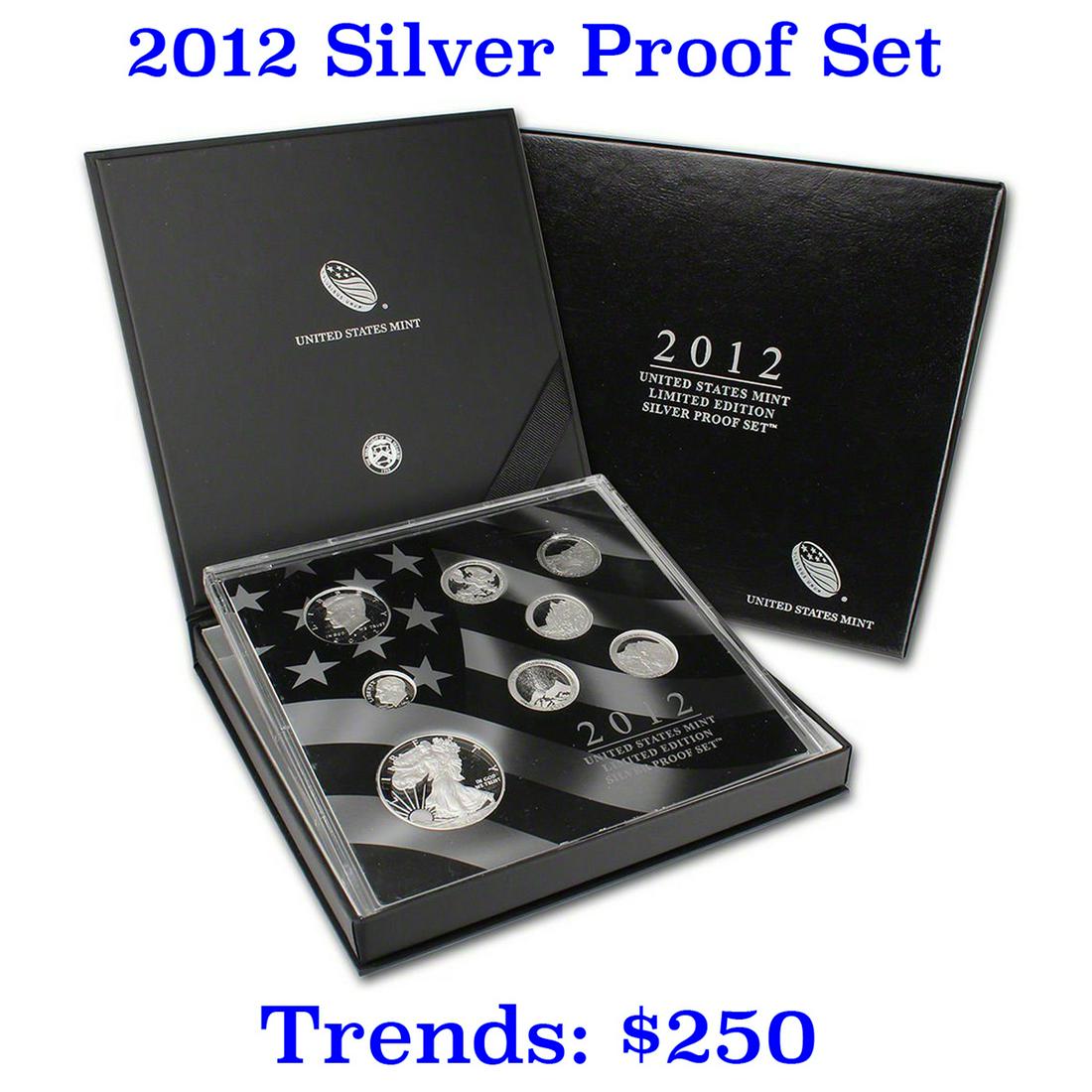 ***RARE 2012 Limited Edition Silver Proof Set First (1 of 1)
