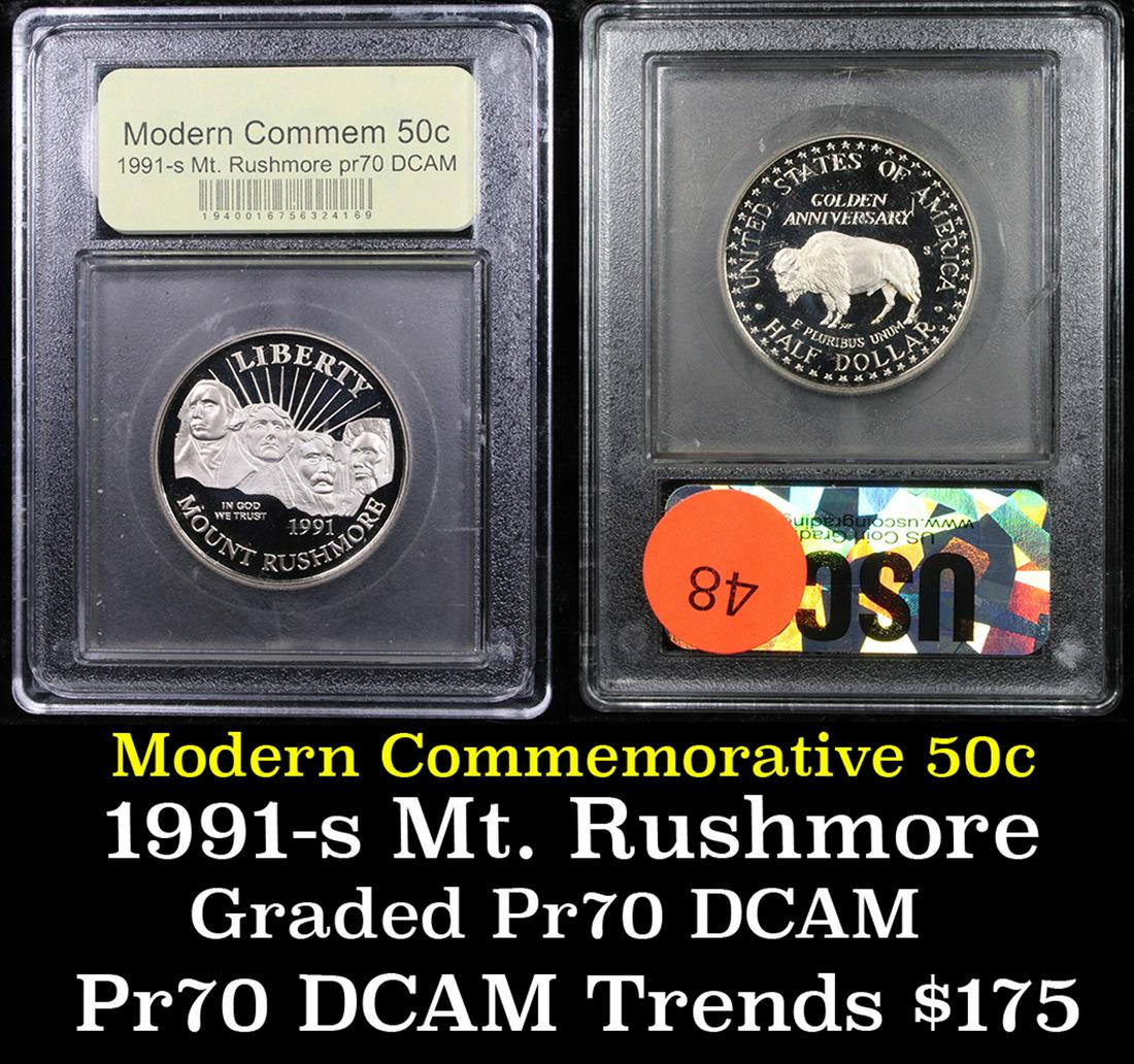 Proof 1991-S Mount Rushmore Modern Commem Half Dollar (1 of 3)