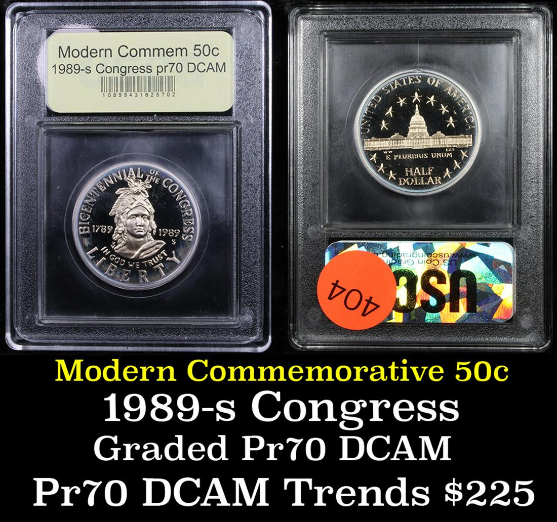 Proof ***Auction Highlight*** 1989-S Congress Modern (1 of 3)
