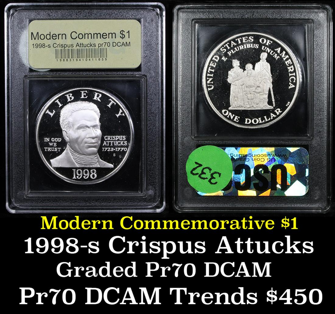 Proof 1998-S Black Patriots Modern Commem Dollar $1 (1 of 3)