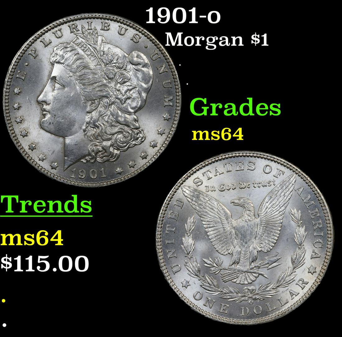 1901-o Morgan $1 Grades Choice Unc (1 of 3)