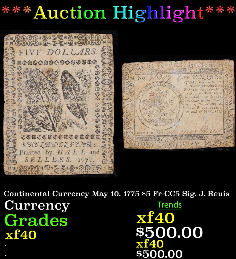 ***Auction Highlight*** Continental Currency May 10, (1 of 3)