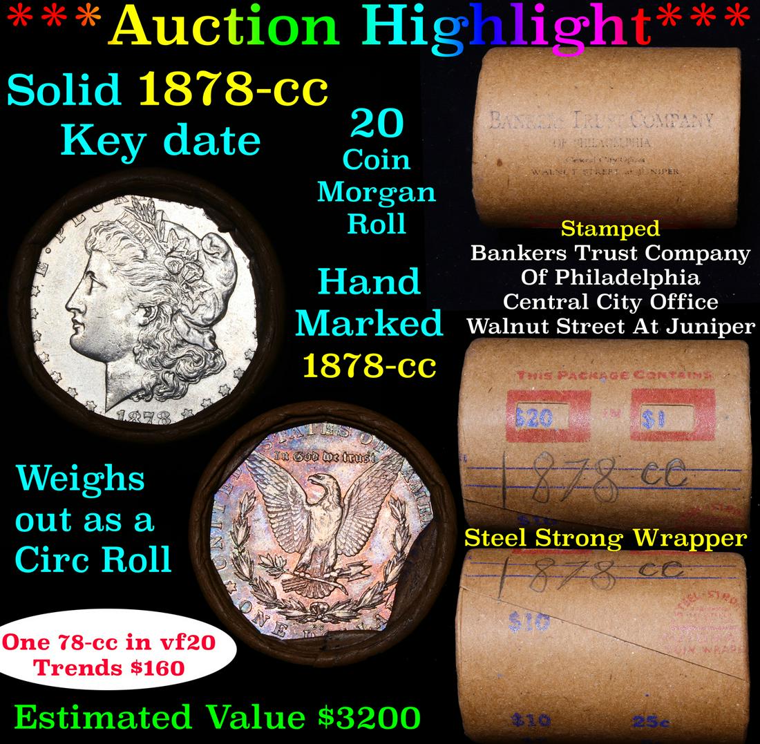 ***Auction Highlight*** Full solid Key date 1878-cc (1 of 6)