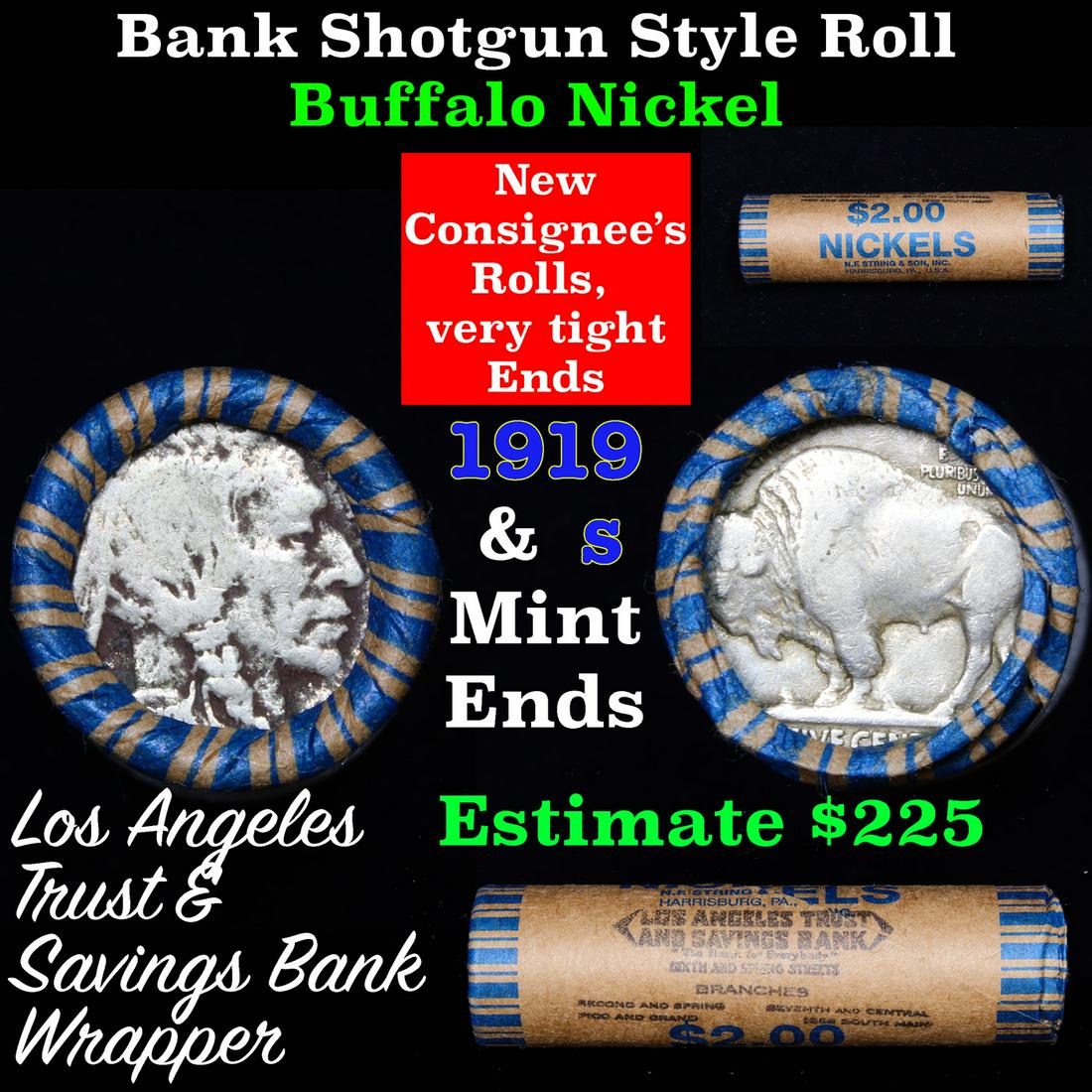 Buffalo Nickel Shotgun Roll in Old Bank Style 'Los (1 of 5)