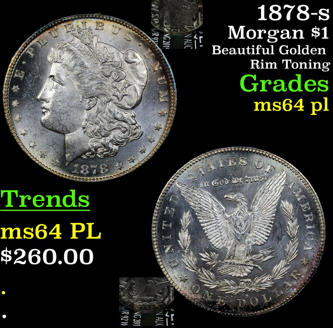 1878-s Morgan $1 Grades Choice Unc PL (1 of 7)