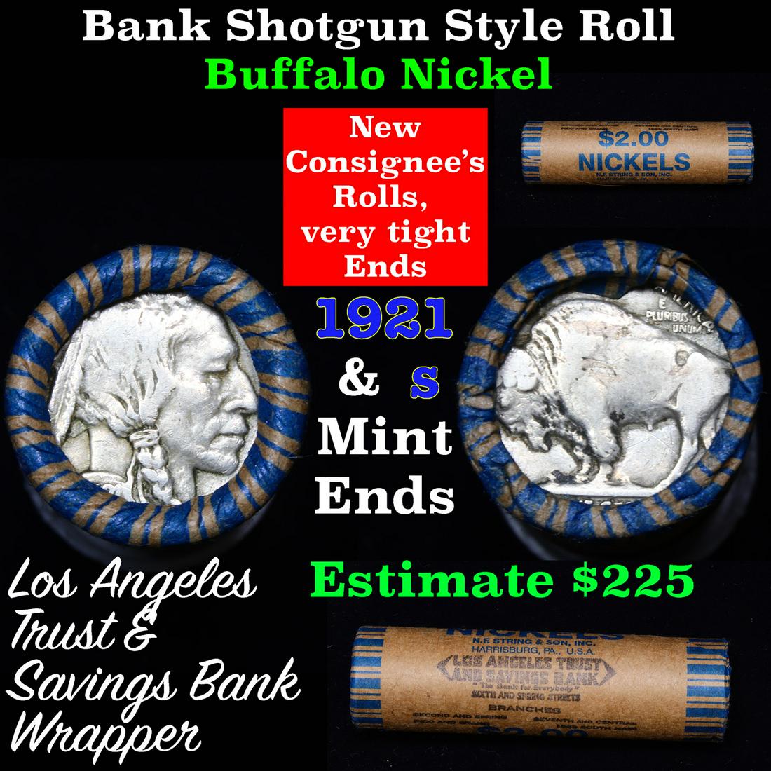 Buffalo Nickel Shotgun Roll in Old Bank Style 'Los (1 of 5)