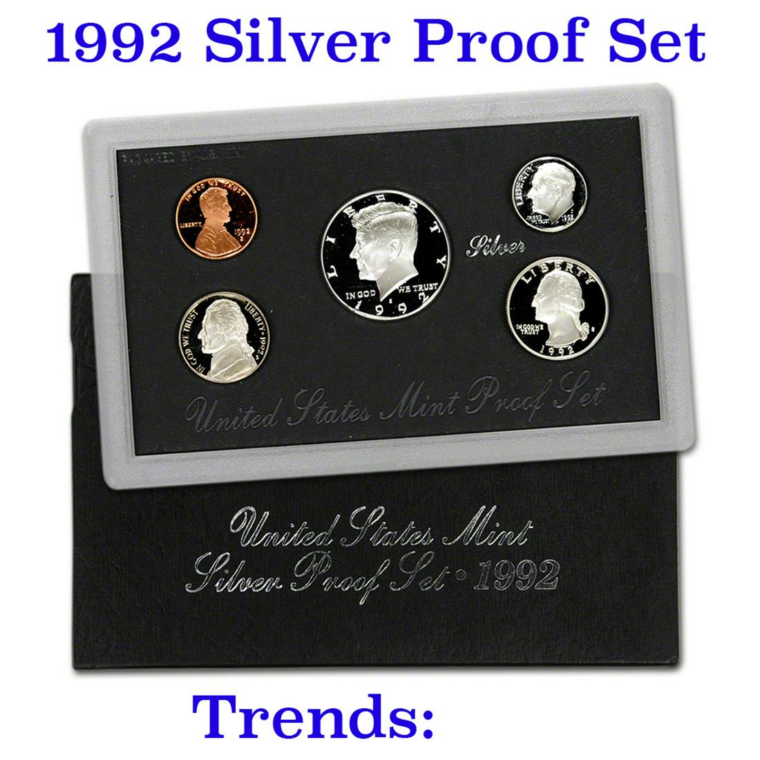 1992 United States Mint Silver Proof Set (1 of 1)