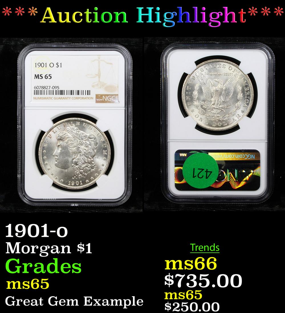 ***Auction Highlight*** NGC 1901-o Morgan Dollar $1 (1 of 3)