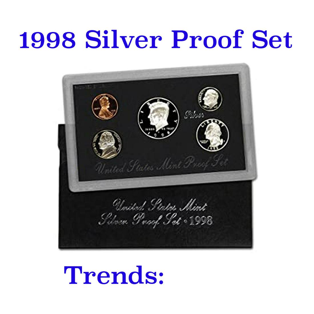 1998 United States Mint Silver Proof Set (1 of 1)