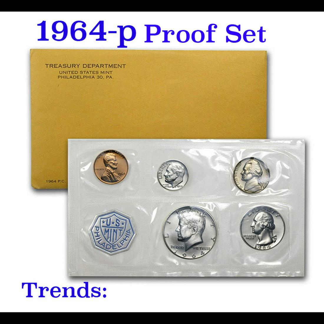 1964 Proof Set Original Packaging Including Mint Letter (1 of 1)