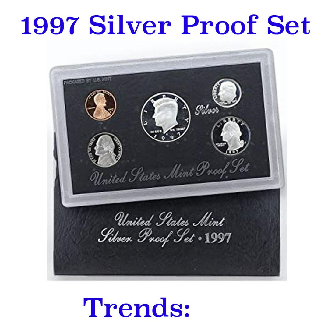 1997 United States Mint Silver Proof Set (1 of 1)