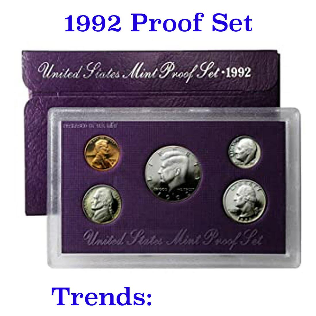 1992  United States Mint Proof Set (1 of 1)