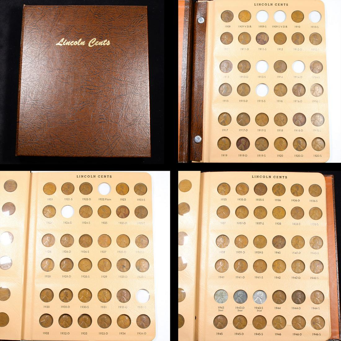 ***Auction Highlight*** Lincoln Cent Book 1909-1988 179 (1 of 9)