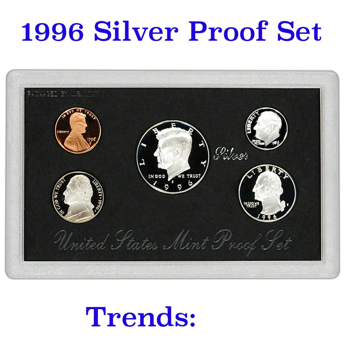 1996 United States Mint Silver Proof Set (1 of 1)