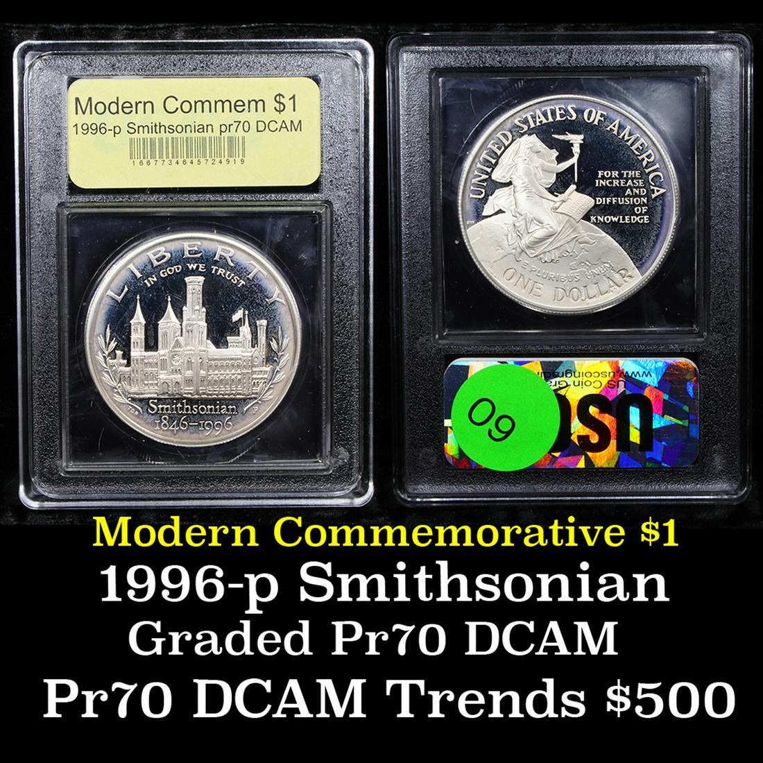 Proof 1996-P Smithsonian Institution Modern Commem (1 of 3)