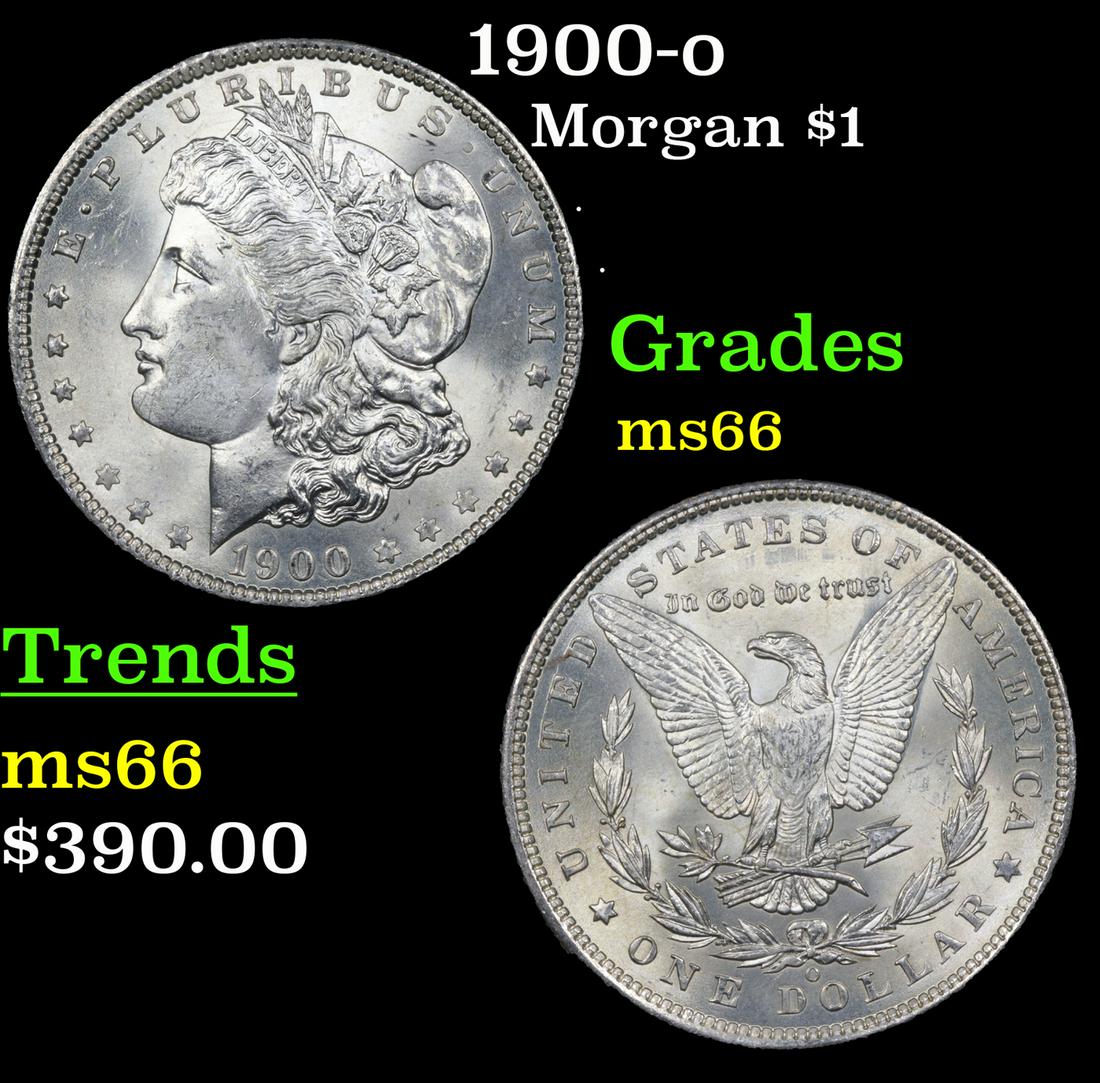 1900-o Morgan $1 Grades GEM+ Unc (1 of 3)