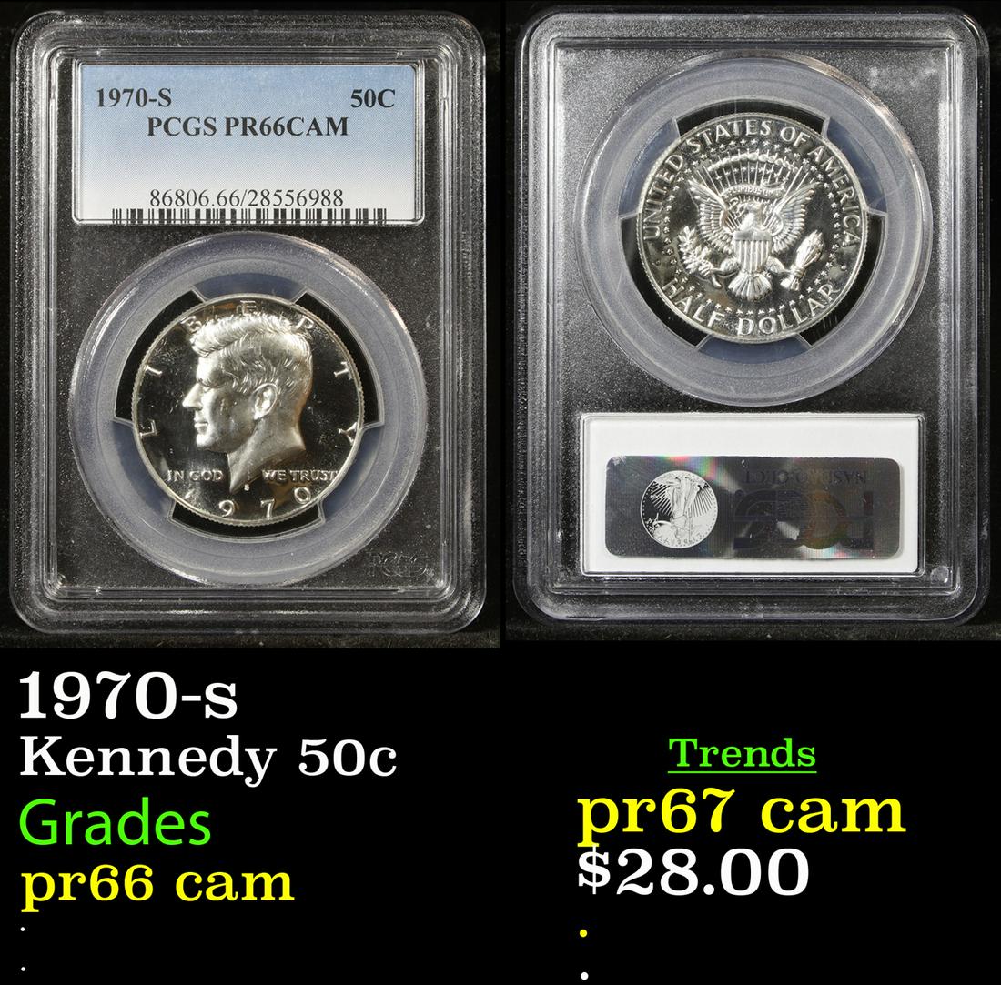 1970-s Kennedy 50c Graded pr66 cam (1 of 3)
