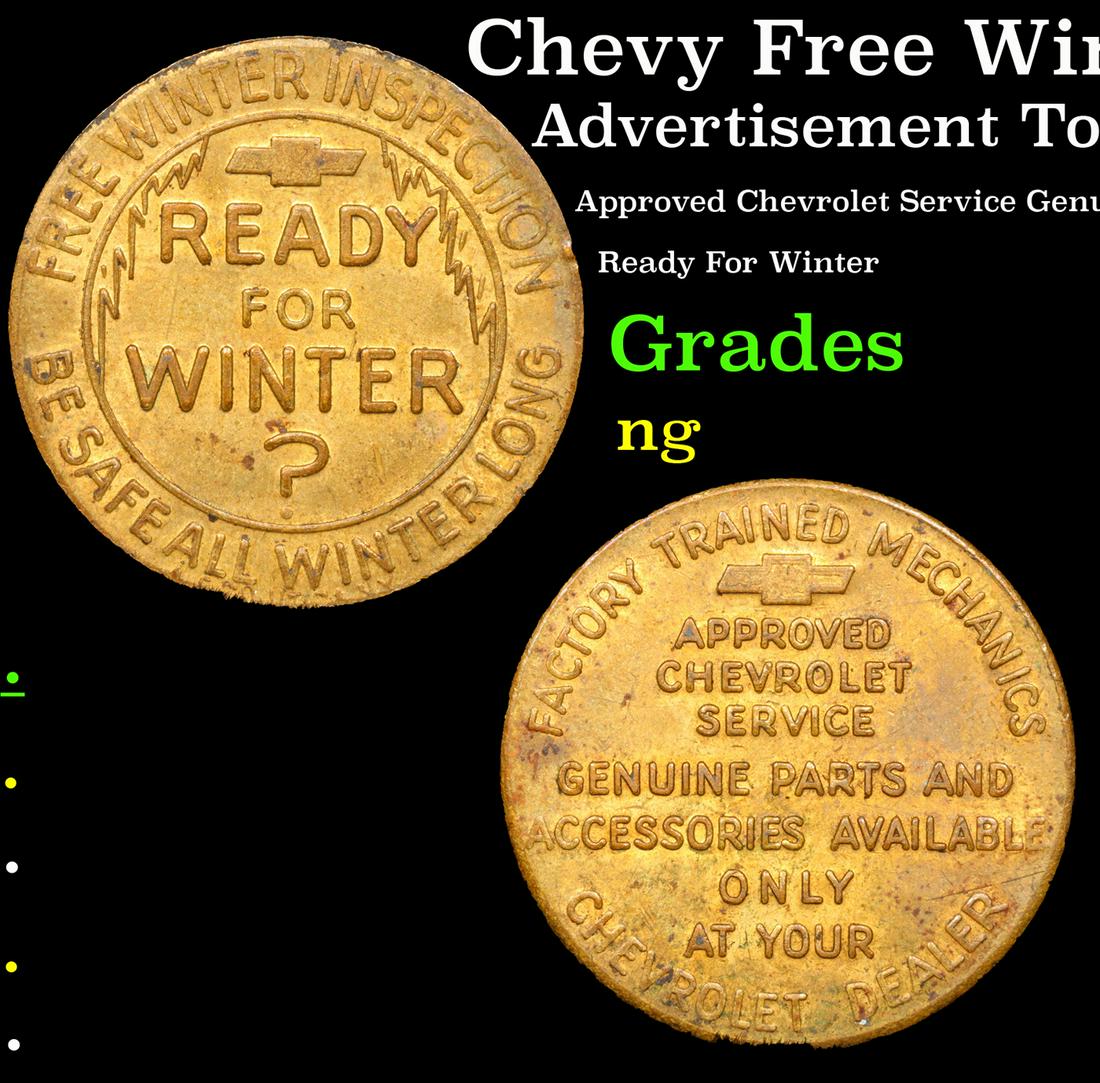 Chevy Free Winter Inspection Token  Grades ng (1 of 3)