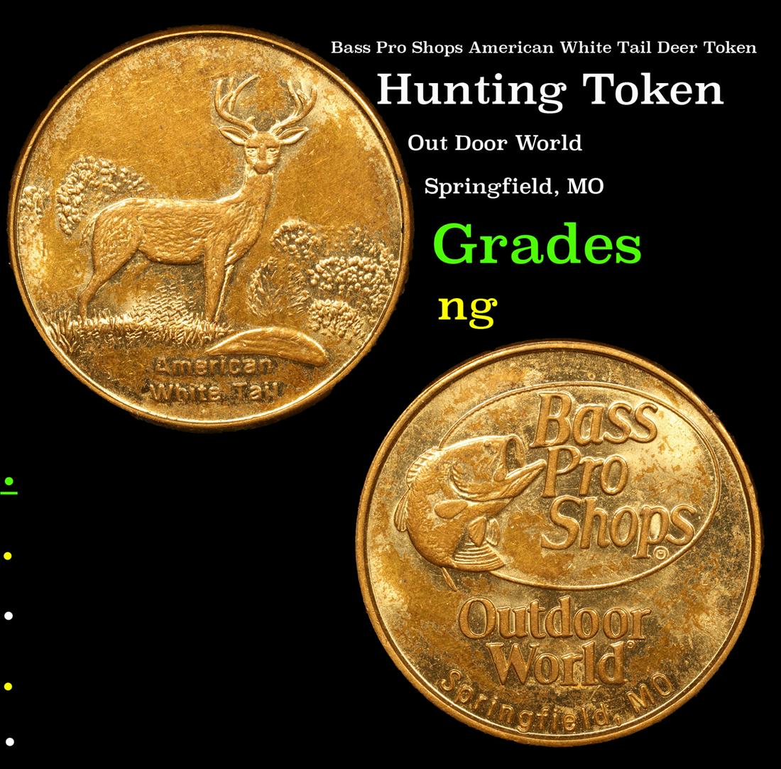 Bass Pro Shops American White Tail Deer Token Grades ng (1 of 3)