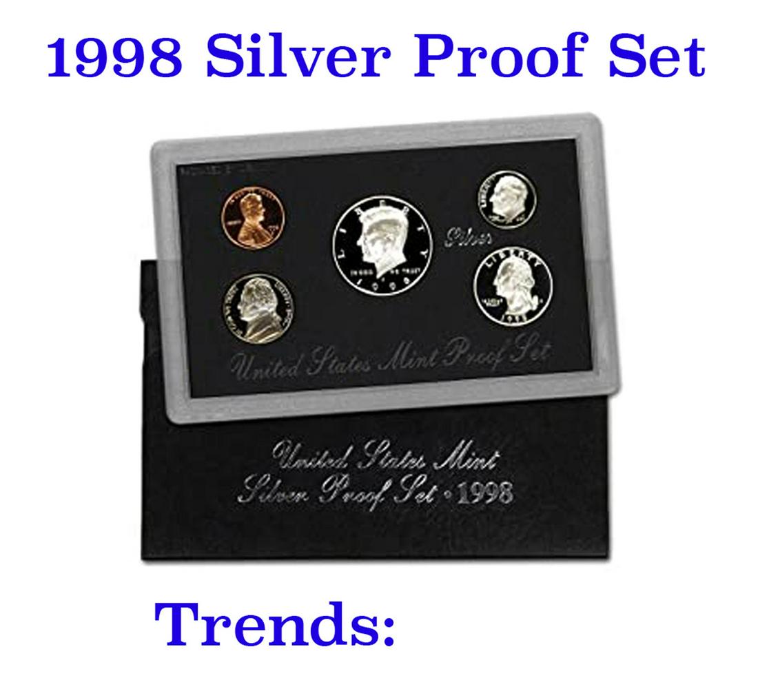 1998 United States Mint Silver Proof Set (1 of 1)