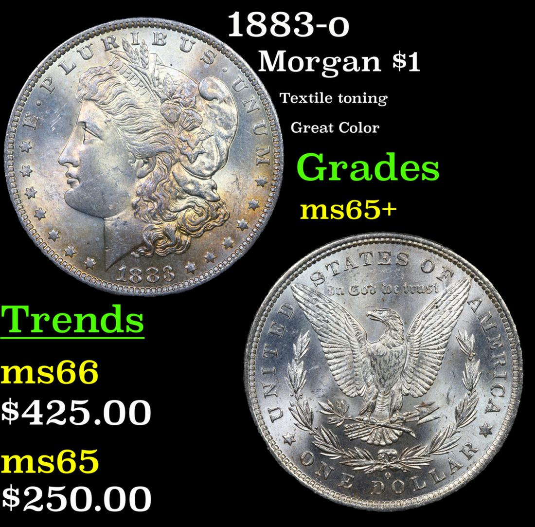 1883-o Morgan Dollar 1 Grades GEM+ Unc (1 of 3)
