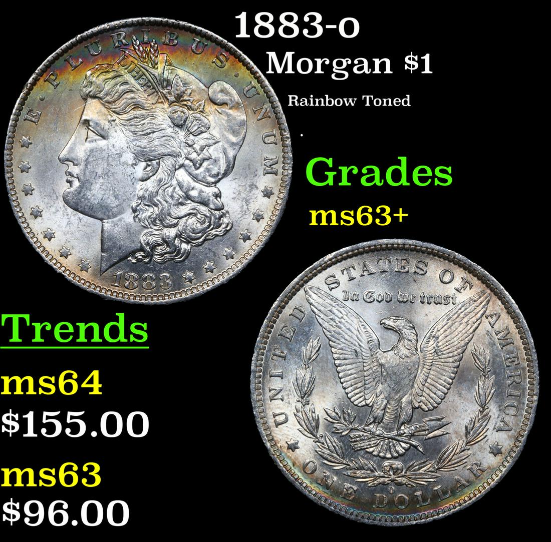 1883-o Morgan Dollar $1 Grades Select+ Unc (1 of 3)