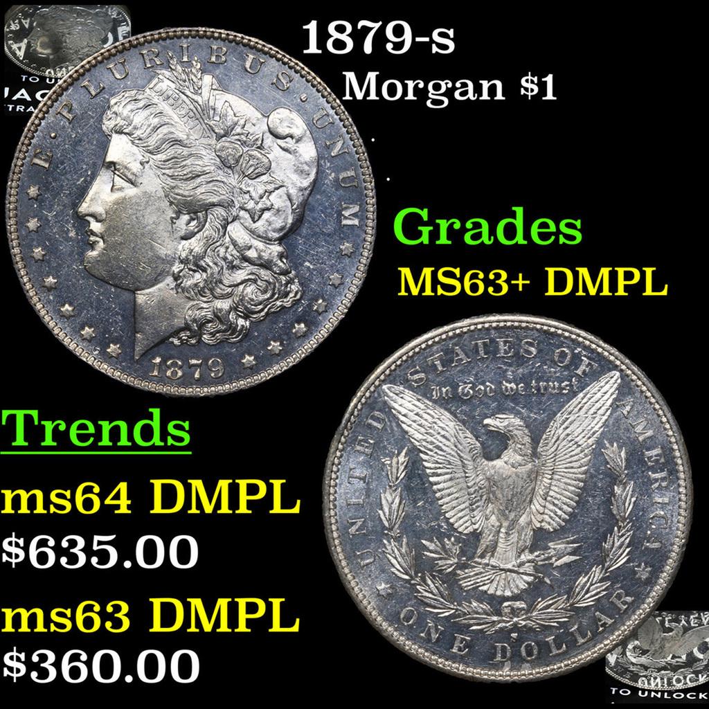 1879-s Morgan Dollar 1 Grades Select Unc+ DMPL (1 of 5)