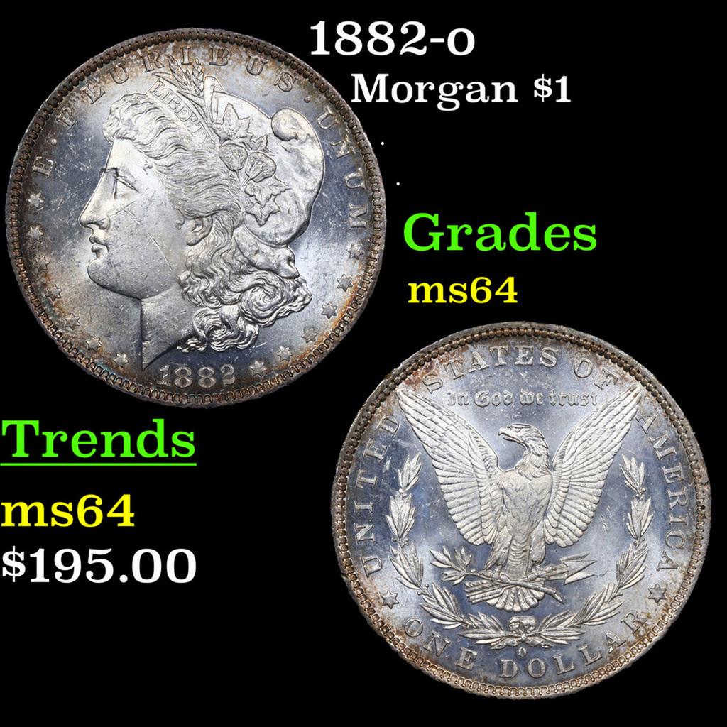1882-o Morgan Dollar 1 Grades Choice Unc (1 of 3)