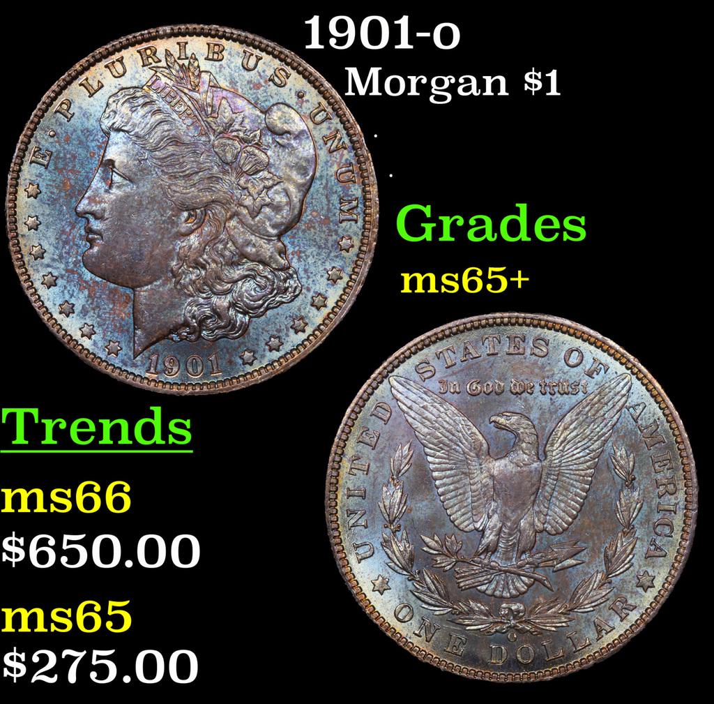 1901-o Morgan Dollar $1 Grades GEM+ Unc (1 of 3)
