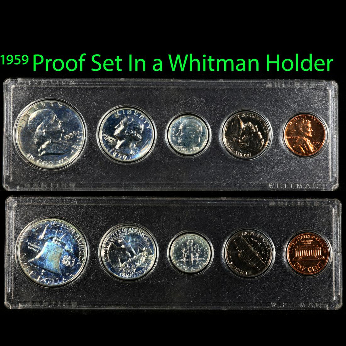 1959 Proof Set In a Whitman Holder (1 of 3)