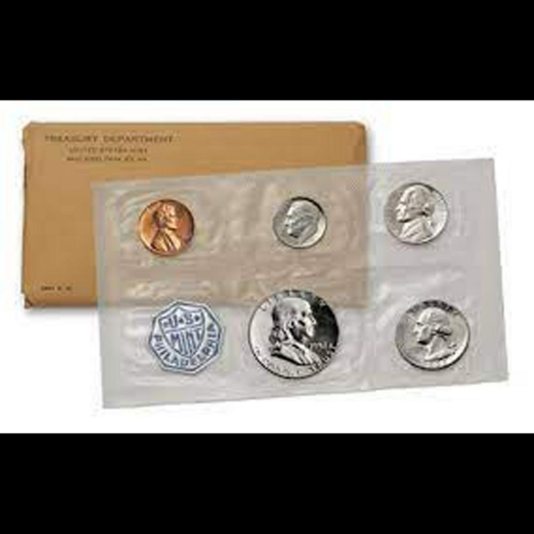 1957 United States Mint Proof Set In Original Evelope (1 of 1)