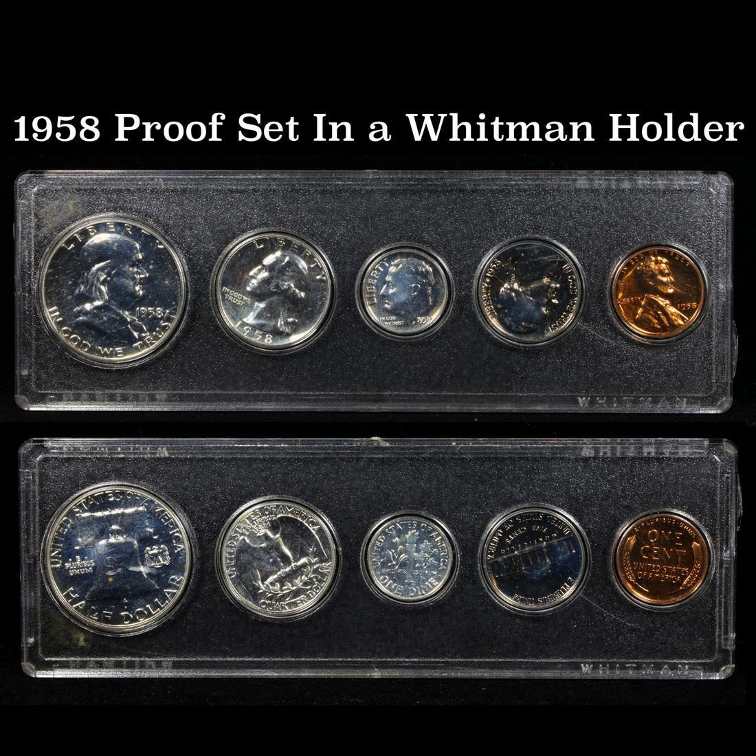 1958 Proof Set In a Whitman Holder (1 of 3)