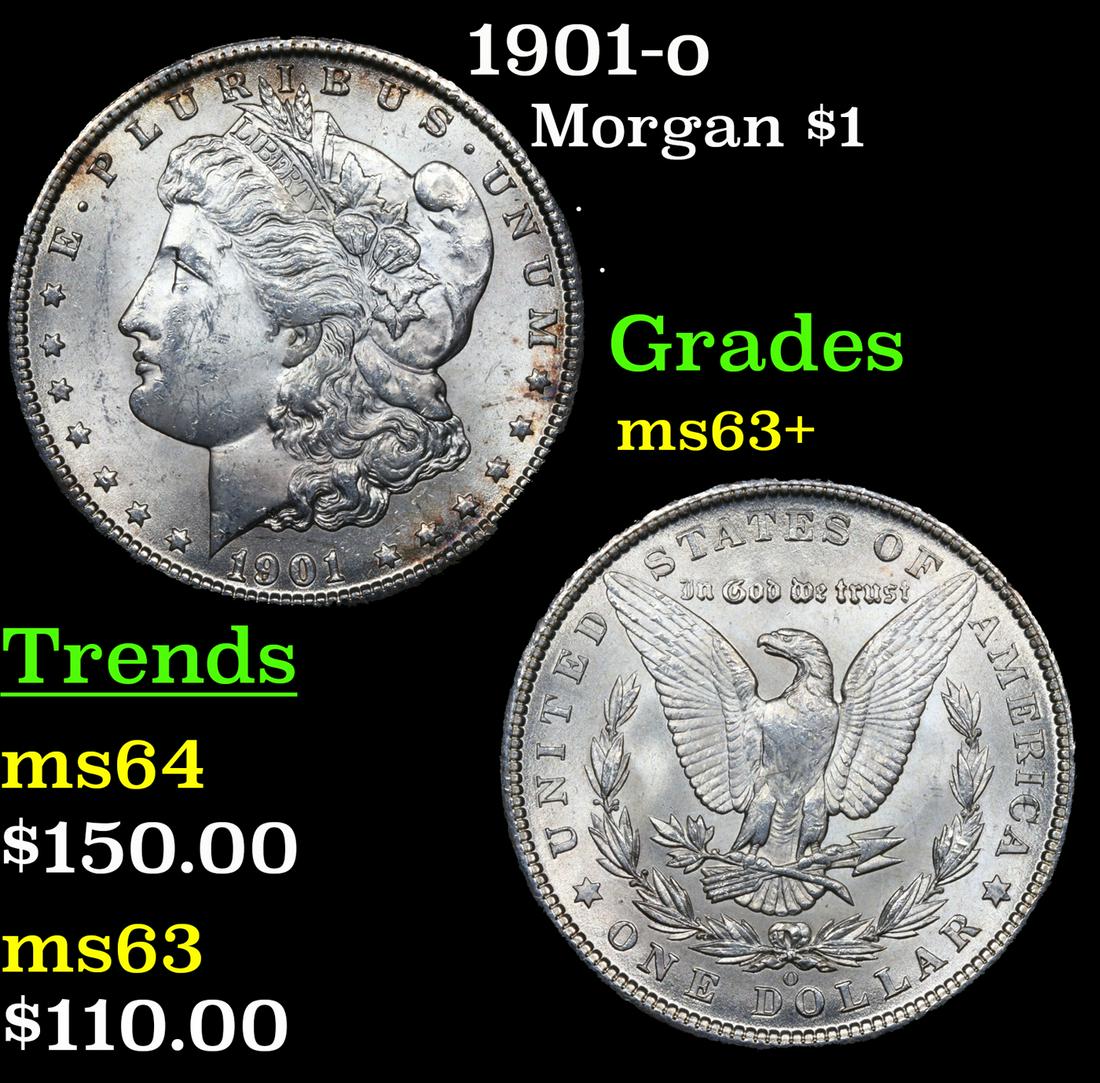 1901-o Morgan Dollar $1 Grades Select+ Unc (1 of 3)