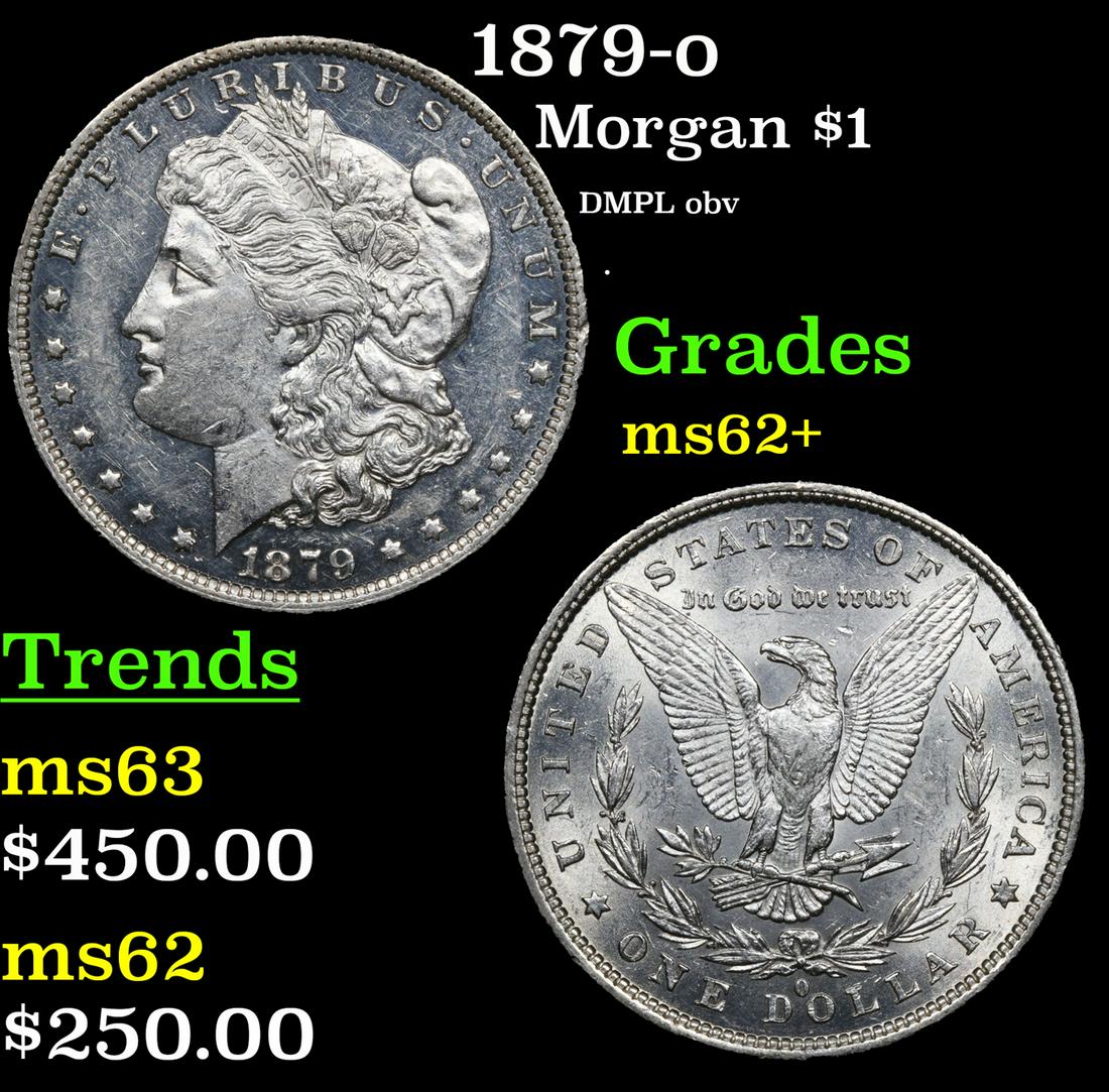 1879-o Morgan Dollar $1 Grades Select Unc (1 of 4)