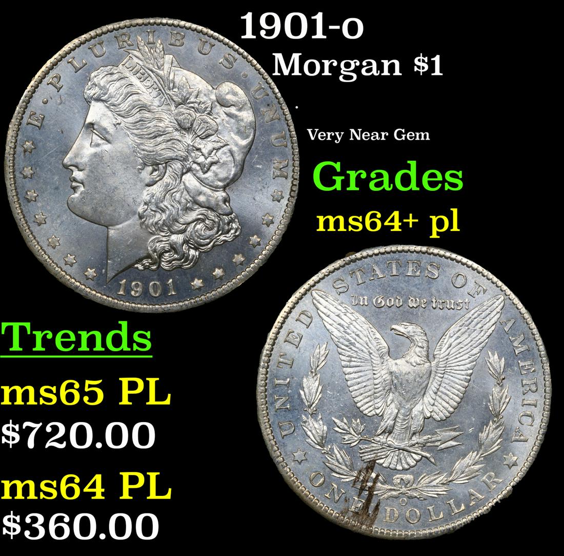 1901-o Morgan Dollar $1 Grades Choice Unc+ PL (1 of 7)