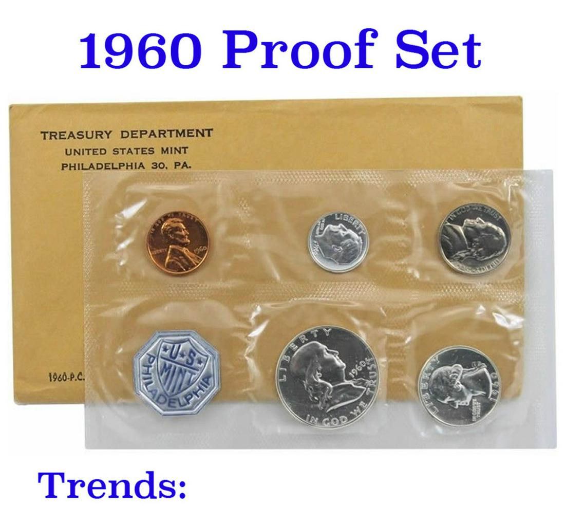 1956 United States Mint Proof Set In Original Evelope (1 of 1)