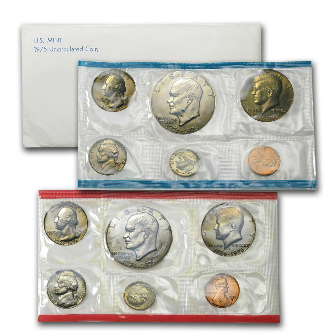 1975 United States Mint Set in Original Government Packaging (1 of 1)