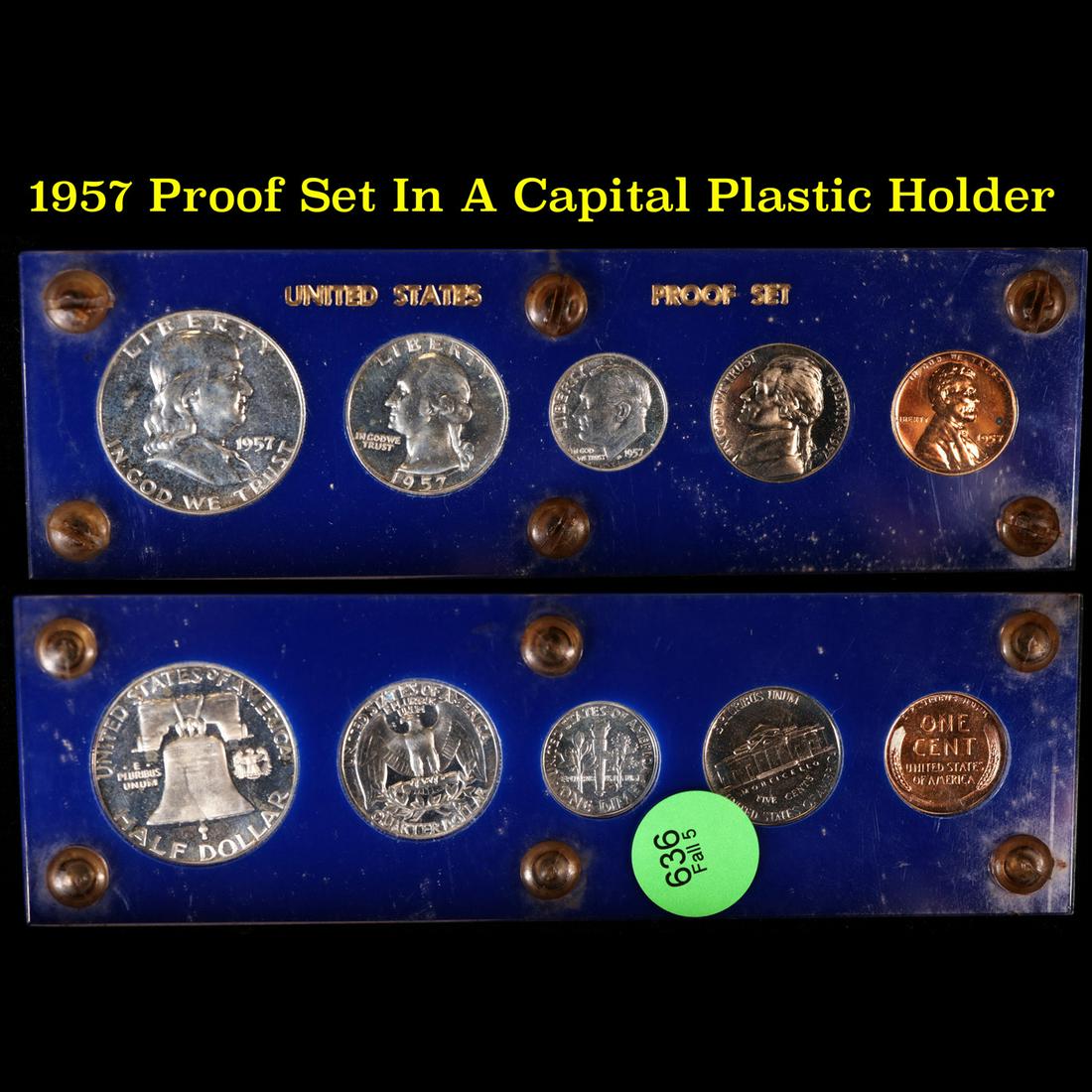 1957 Proof Set In a Holder (1 of 3)