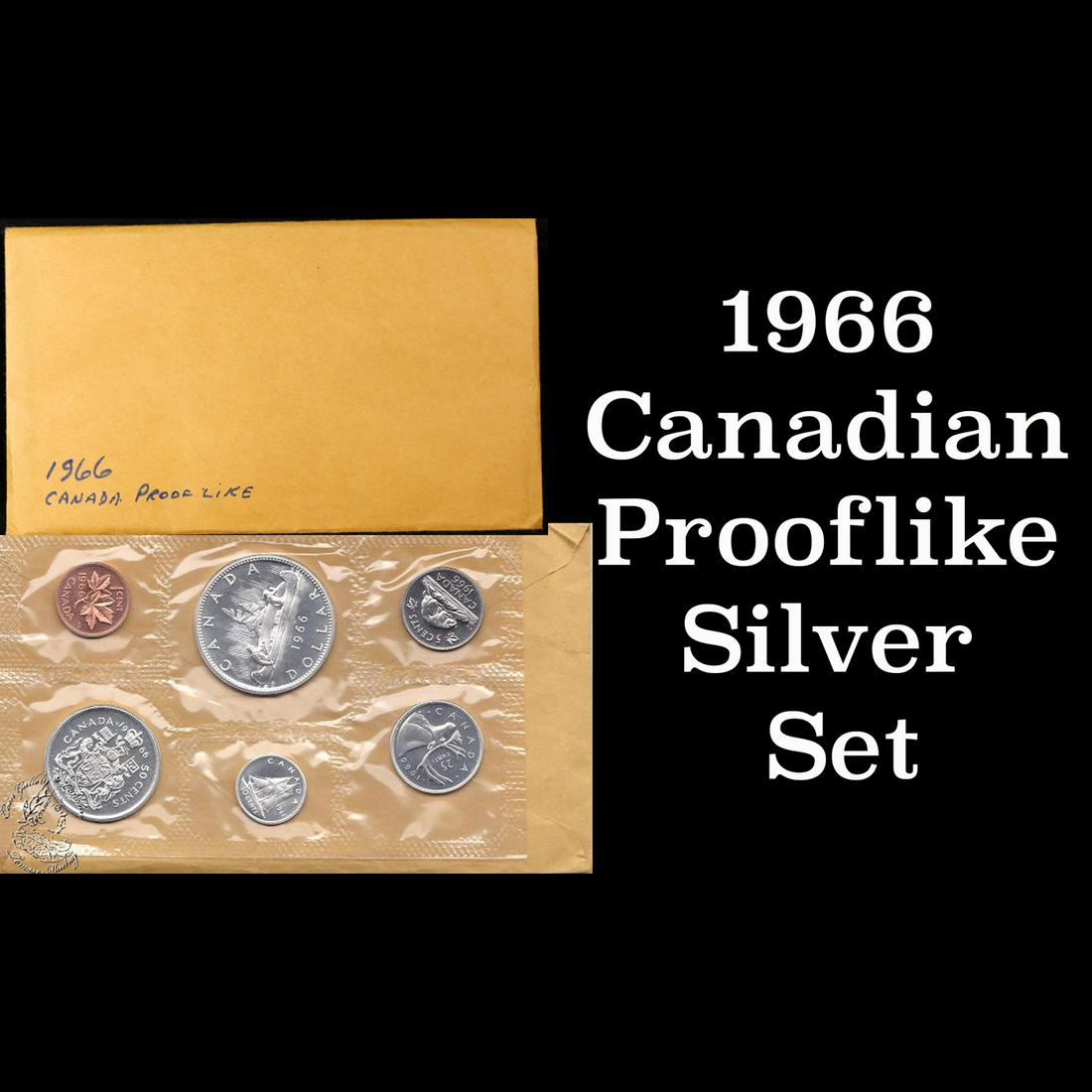 1966 Canadian Prooflike Silver Set (1 of 3)