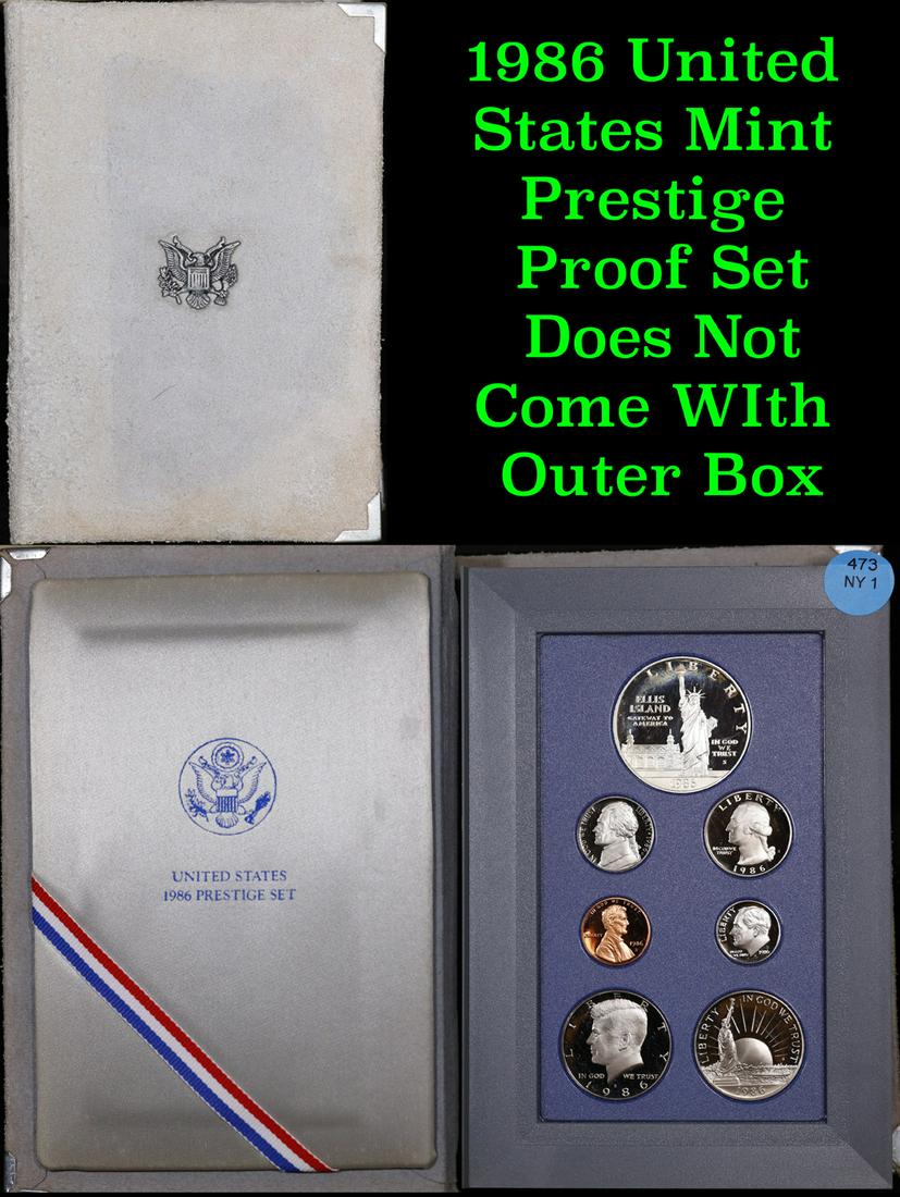 1986 United States Mint Prestige Proof Set (1 of 3)