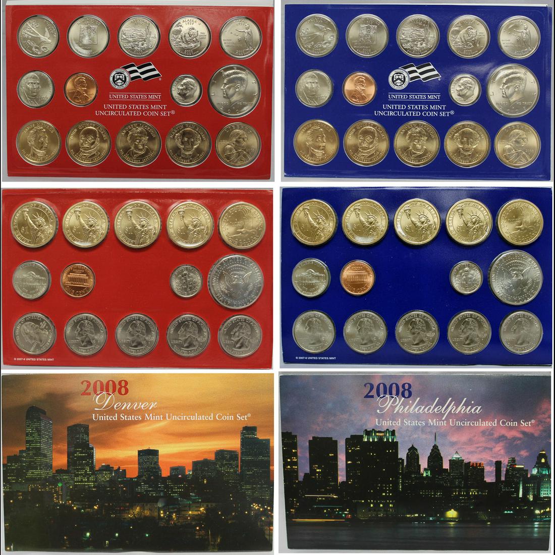 2008 United States Mint Set in Original Government Packaging! 28 Coins Inside! (1 of 1)