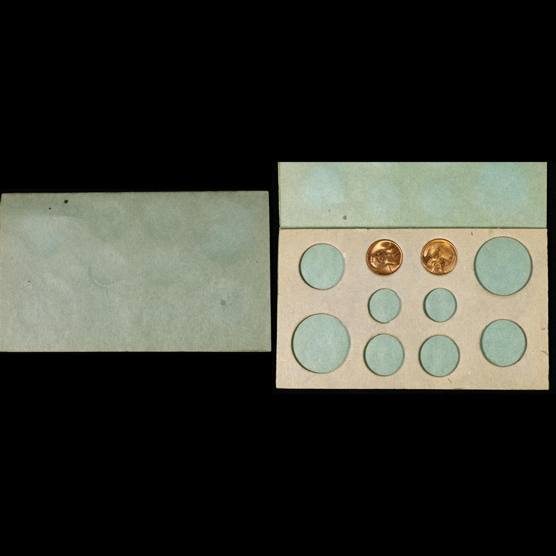 Partial All Original 1951 Mint Set On Original Cardboard (1 of 4)