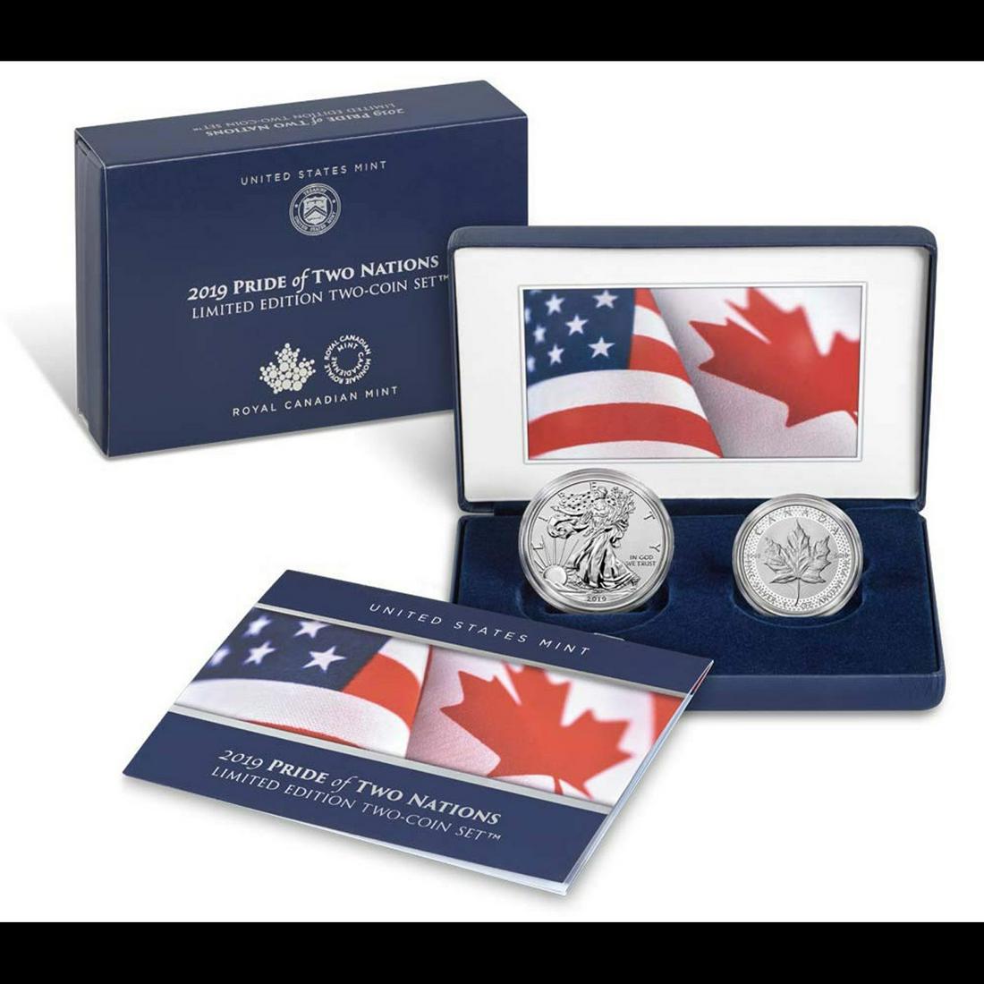 2019 Pride of Two Nations Limited Edition Two-Coin Set (1 of 1)