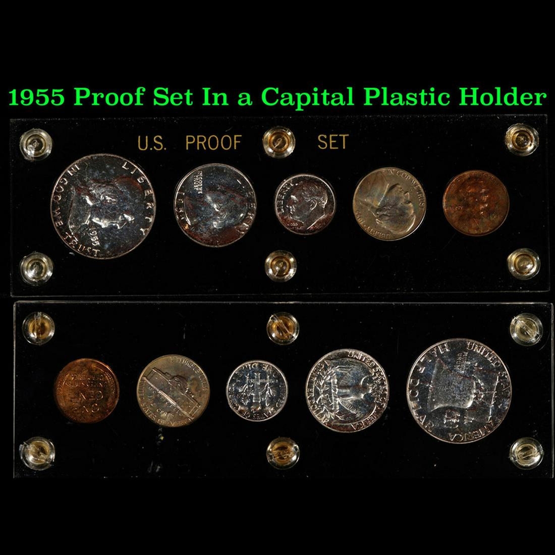1955 Proof Set In a Plastic Holder (1 of 3)