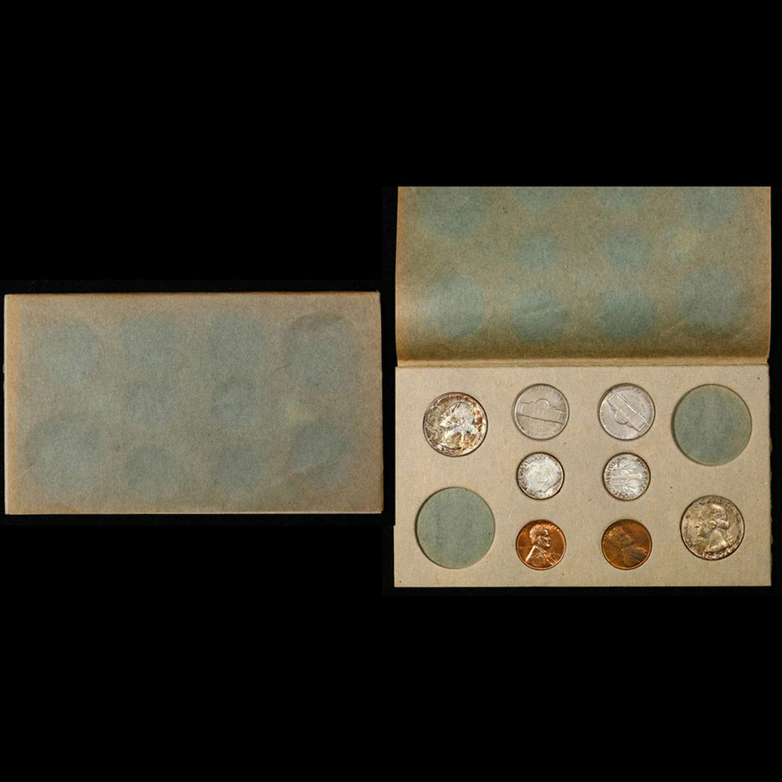 Partial All Original 1955 Mint Set On Original Cardboard (1 of 3)