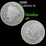 1896 Liberty Nickel 5c Grades g+