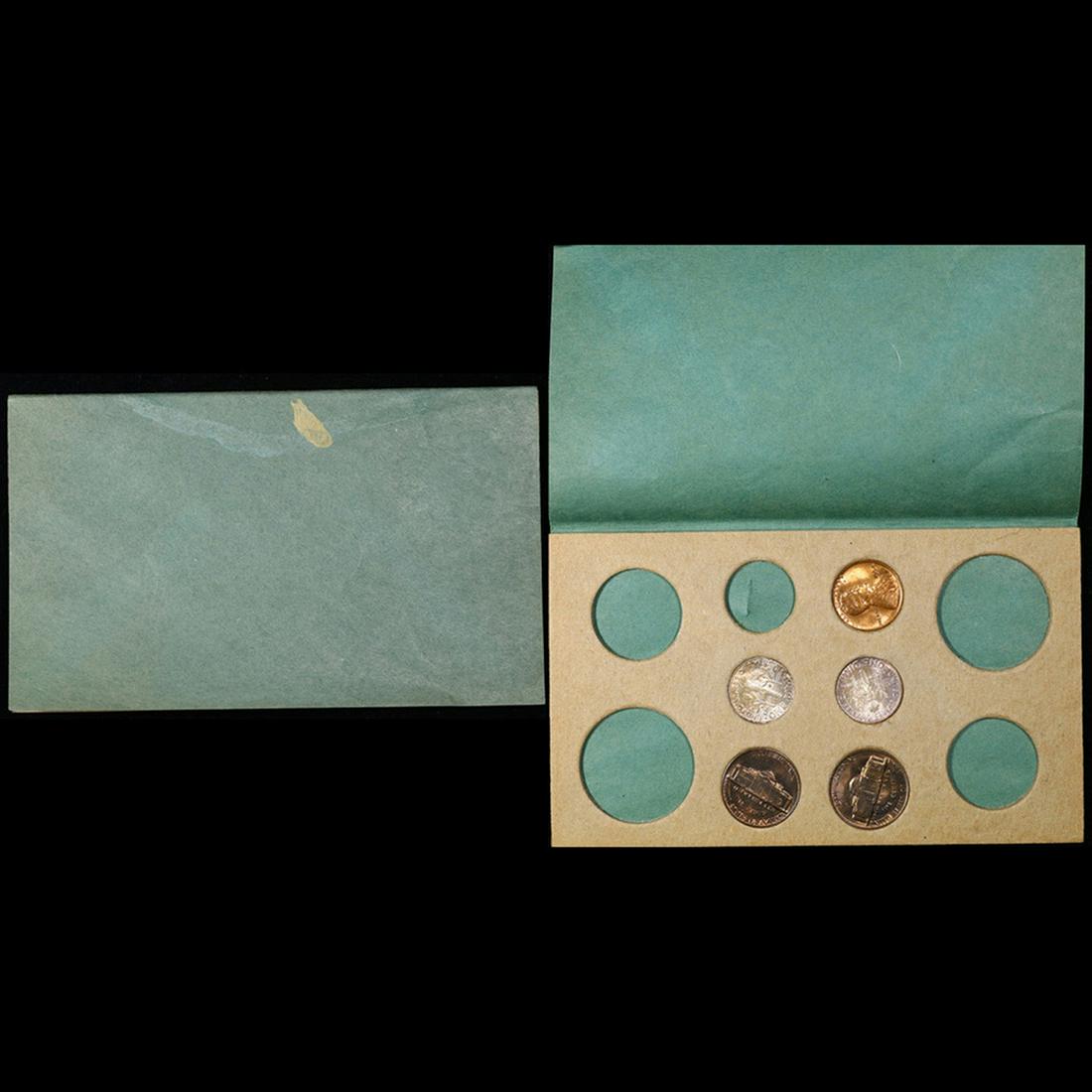 Partial All Original 1954 Mint Set On Original Cardboard (1 of 3)