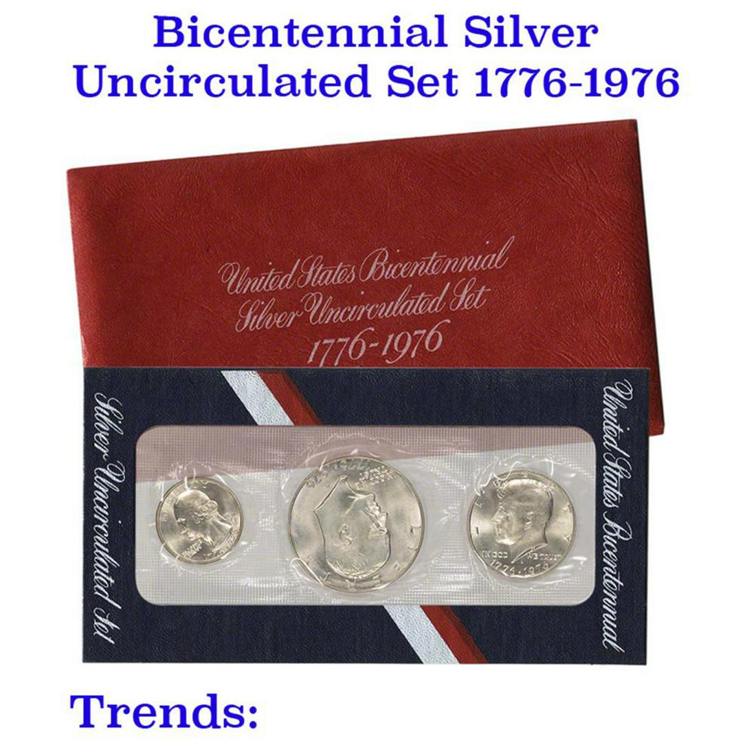 1776-1976 Bicentennial Silver Uncirculated set, the "Red Pack" (1 of 1)
