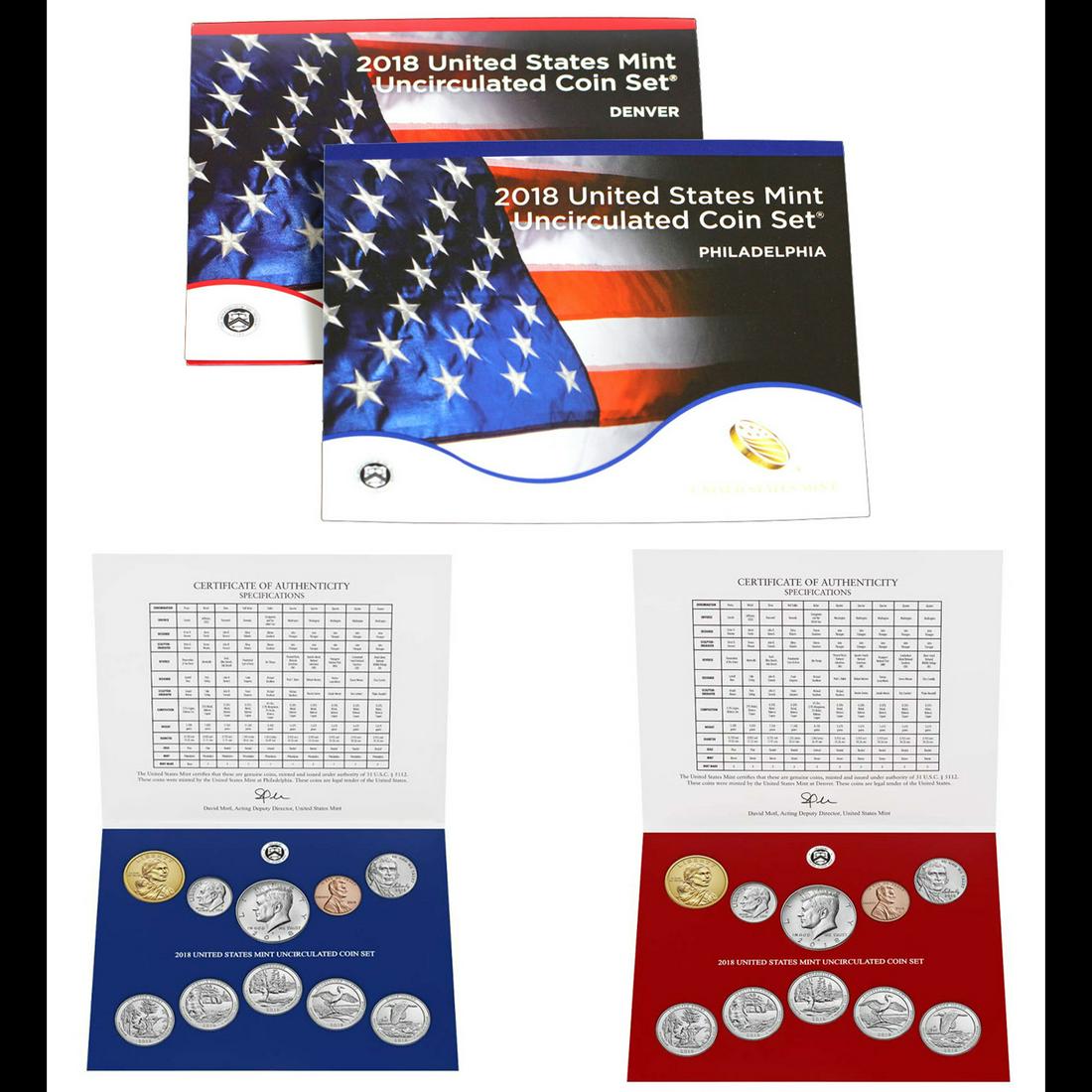 2018 U.S. Mint Uncirculated 20 Coin Mint Set (1 of 4)